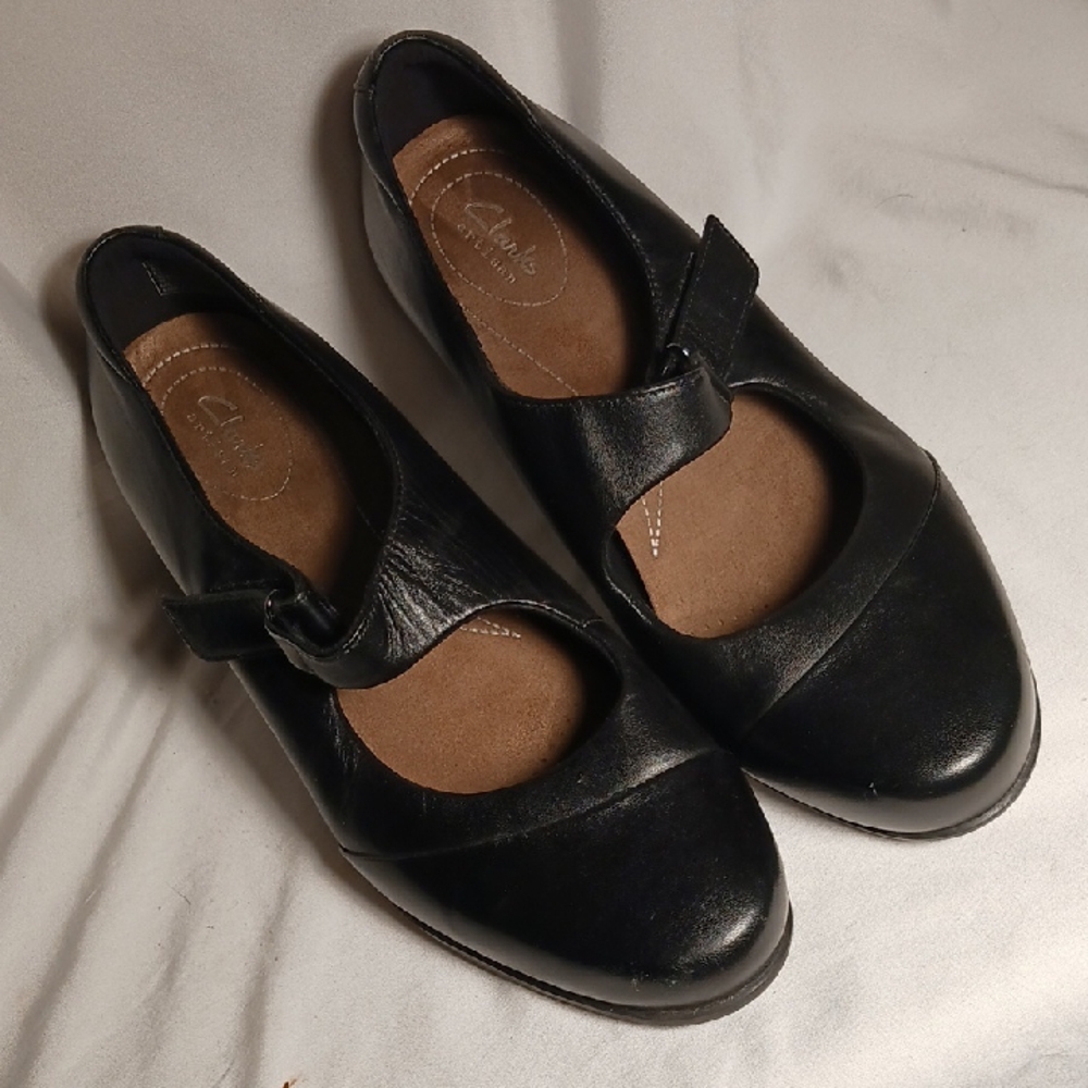 Clarks Artisan Classic Strap Heels